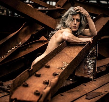 Helen saunders 美しいモデル 写真