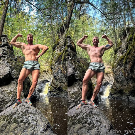 Macho Man ポルノモデル 写真