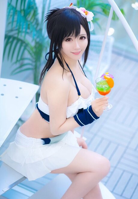 Tifa Cosplay ポルノスター セクシー 画像