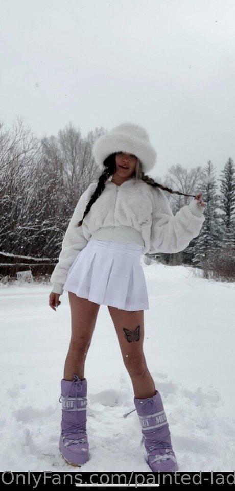 painted ladi ポルノスター 独占 写真