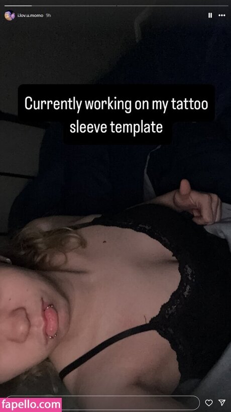 I lov u momo ホットなモデル 写真