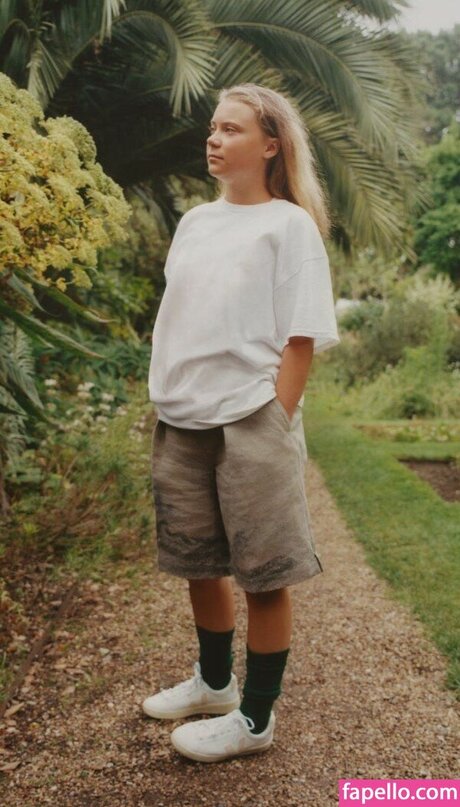 Greta Thunberg アート女優 写真