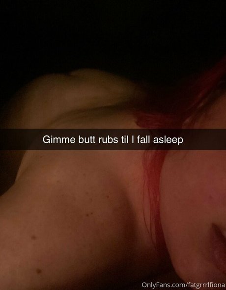 fatgrrrlfiona 完璧なスター 写真