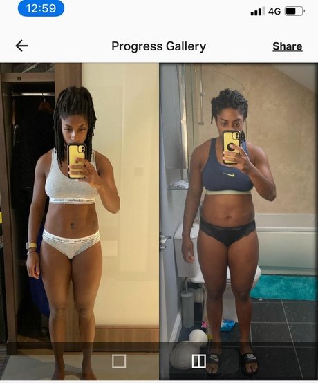 Kadeena Cox セクシーなスター 写真