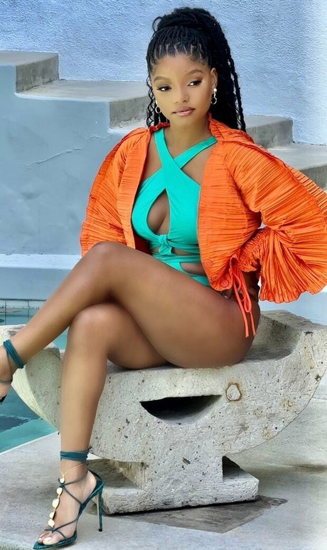 Halle Bailey 素敵なスター 写真