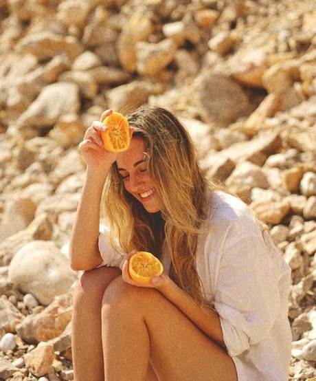 アジアの女の子限定ファン 美しい 写真