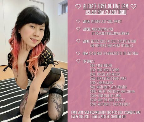 alexafawn free top profile image