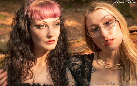 laceandleashes 美しいモデル 写真