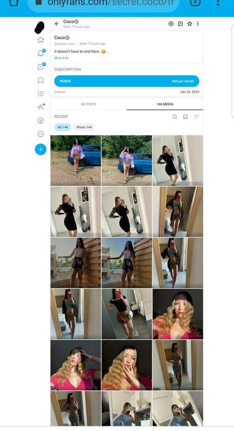 Coco s ASMR 完璧なモデル ギャラリー