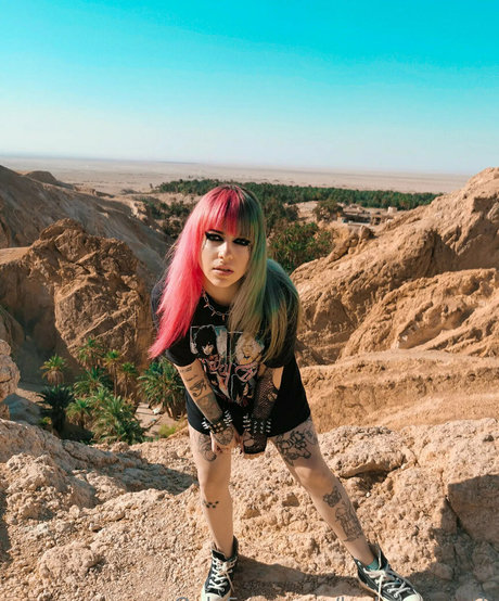 laylaemogoth アートモデル 写真