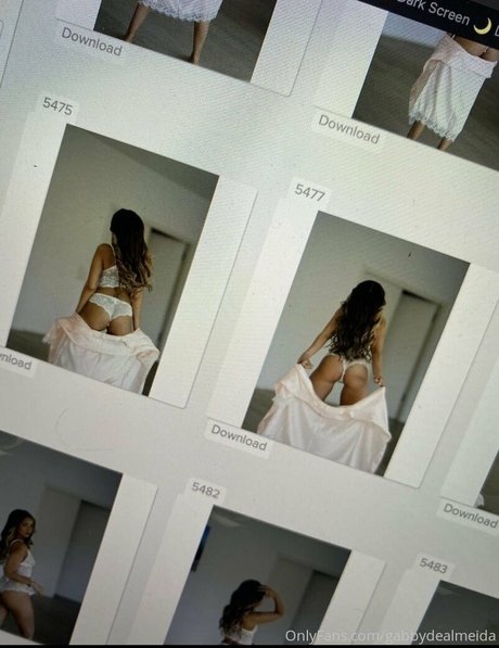 gabbydealmeida アート女優 写真