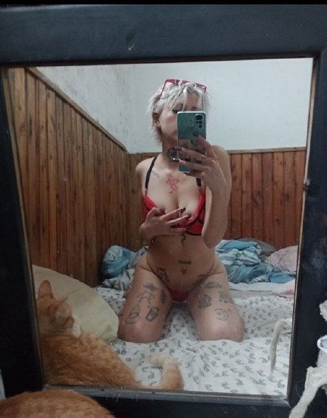 公共の場での猫のOnlyFans セクシーヌード 写真