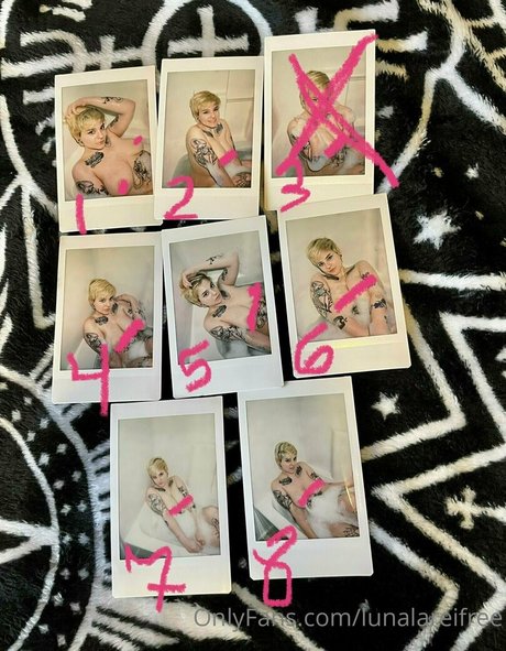 lunalareifree アートモデル 写真