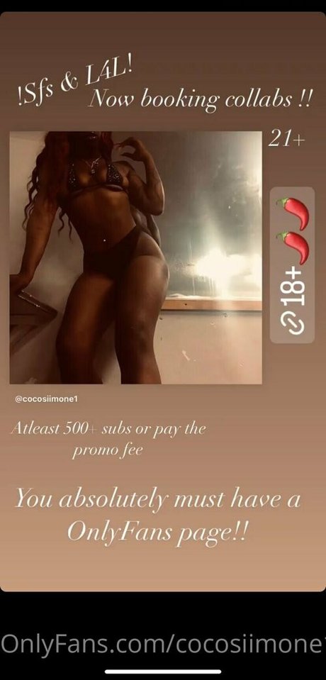 cocosiimone1 Nacktpornos auf OnlyFans