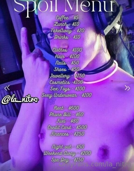 la nitro OnlyFans Nackt Leaks