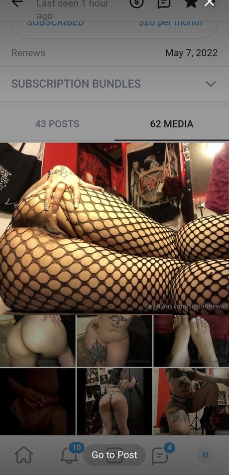 Signofthewolf OnlyFans Model Bilder