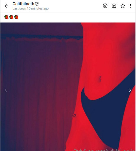 Calithilneth Nacktbilder von OnlyFans