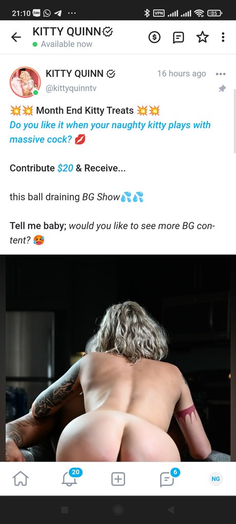 Kitty Quinn Nacktbilder auf OnlyFans