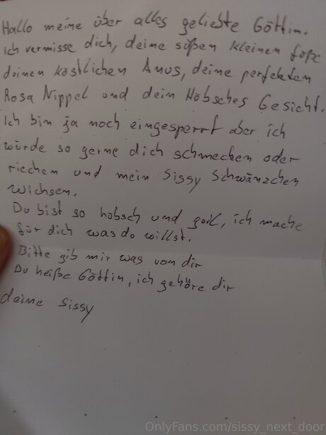 Sissy Next Door OnlyFans Inhaltstyp