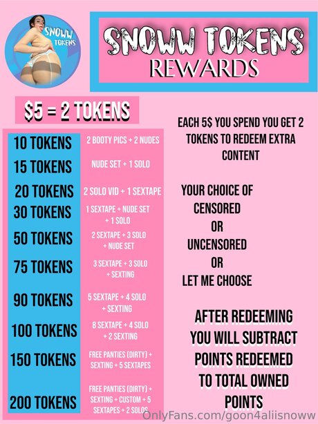 Goon4aliisnoww OnlyFans Strip