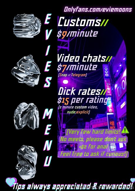 Eviemoons OnlyFans kostenlos geleakt