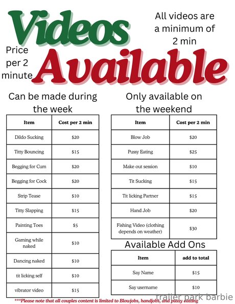 Trailerparkbarbiefree OnlyFans-Leaks