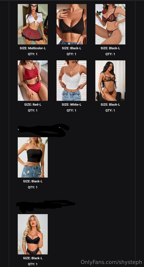 Shysteph OnlyFans Leaj