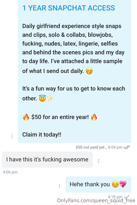 Queen Squid Free OnlyFans-Creator