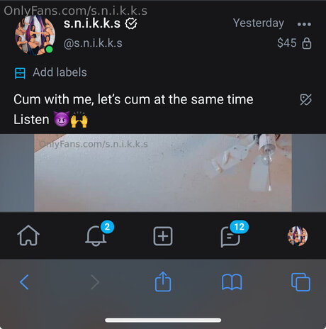 S N I K K S OnlyFans-Pornos