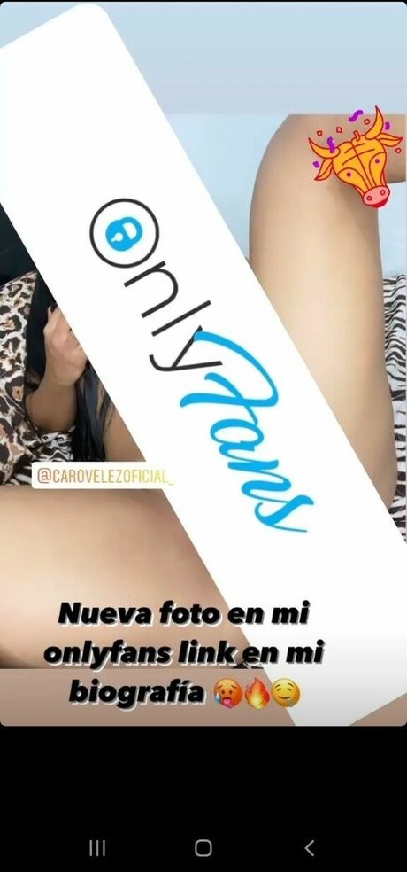Carovelez Betancourth OnlyFans Nacktfotos