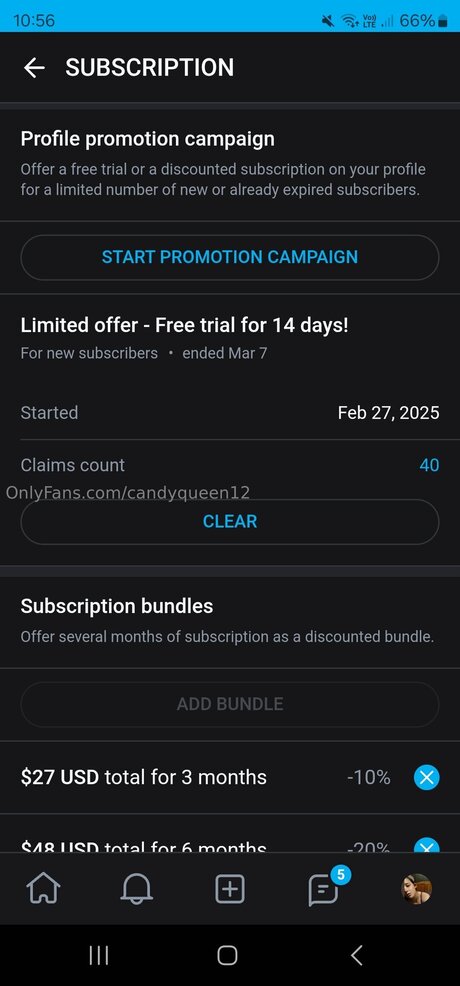 Candyqueen12 OnlyFans Inhaltstyp