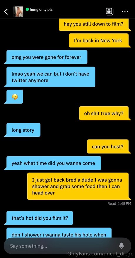 Uncut Diego Porn OnlyFans Leak