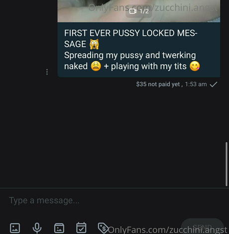 zucchini angst OnlyFans Star