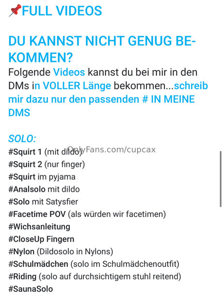 Cupcax OnlyFans Arsch Leak