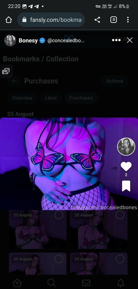 ConcealedBones OnlyFans Gratis-Inhalte