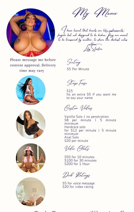 Lily Starfire OnlyFans geleakte Bilder