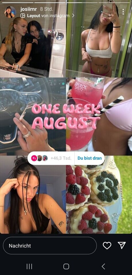 Josiirn Nacktbilder von OnlyFans geleakt