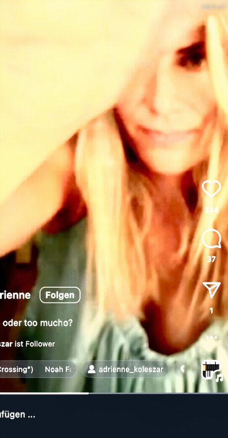 Adrienne Koleszar Nacktbilder von OnlyFans geleakt