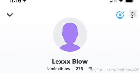 Lexiblow420 Nackt auf OnlyFans Leak