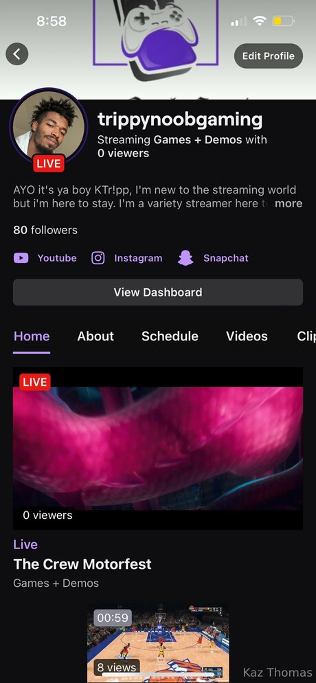 Kaz Thomas Leaked OnlyFans Nacktbilder