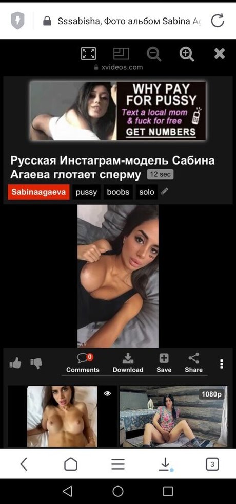 Sabina Agaeva Ahmed OnlyFans Sex geleakt