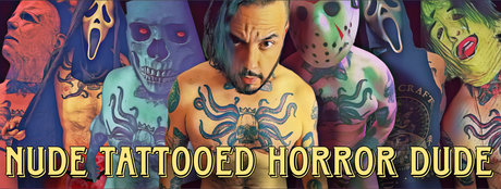 Matt Deimos Nude Tattooed Horror Dude 
