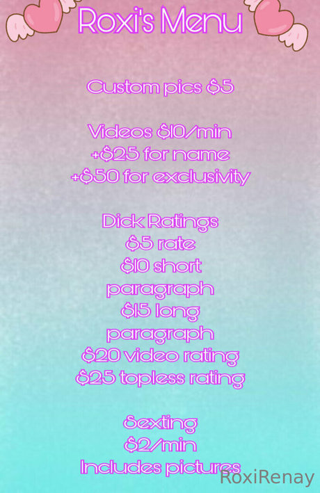 roxirenay Neue OnlyFans Leaks