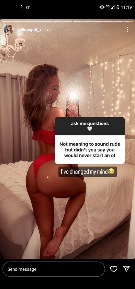 WillowGait X OnlyFans Striptease