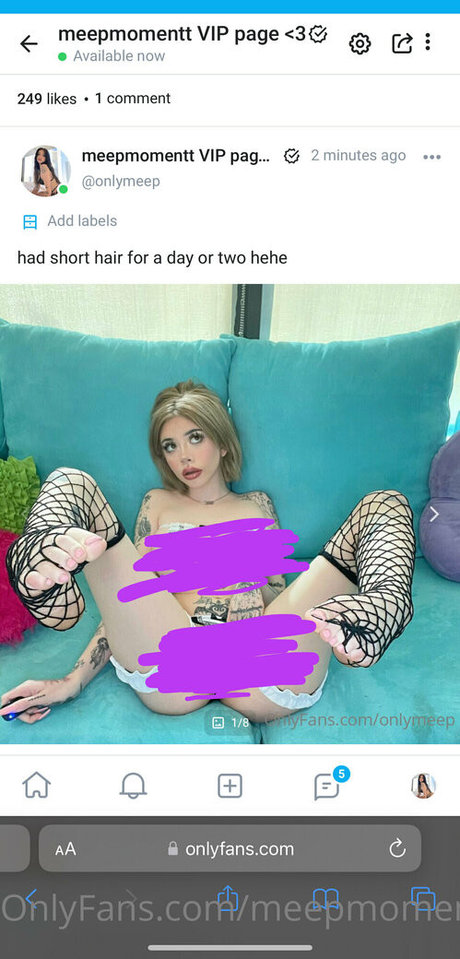 Meepmomentt OnlyFans Fick geleakt