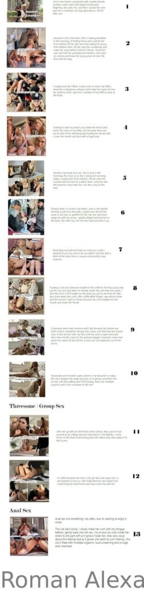 roman nsfw Nacktbilder von OnlyFans