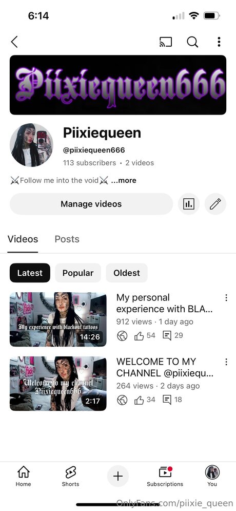 Piixiequeen OnlyFans-Model