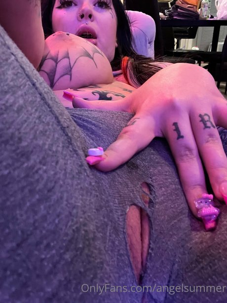 Goth Angel Summer_ OnlyFans Sex Leak