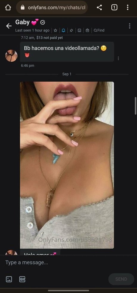 Gaby Vegas OnlyFans-Bild