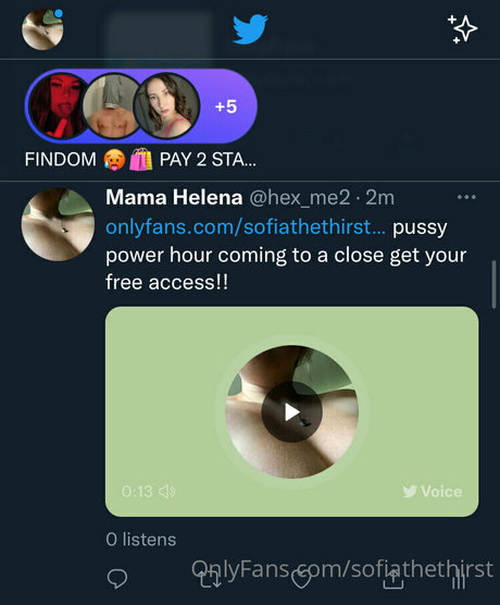 sofiathethirst XXX OnlyFans